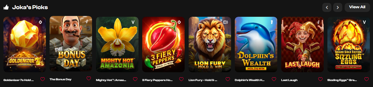 Fastpay Casino Live Casino and Table Games